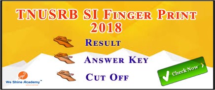 finger exam print tnusrb result Sub Finger TNUSRB Recruitment SI Inspector Police 2018,